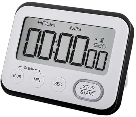 Temporizador digital de cuenta arriba/abajo, cronómetro digital para aula, mesa de hogar, pantalla LCD, temporizador multifuncional