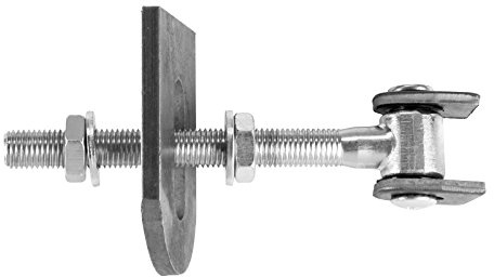 2 x SOTOOLS Torscharnier M16 offen 185 mm mit Anschweißlasche verstellbar | Konstruktionsband, Torband und Anschweißband.