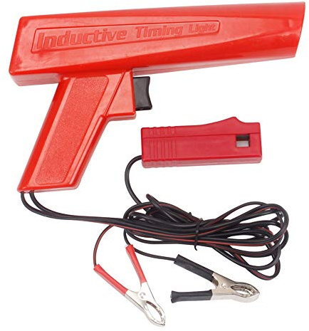 HSTYAIG Zündlichtpistole Stroboskoplampe - 12 Volt, mit Robusten Krokodilklemmen - Zündzeitpunktpistole, Zündeinstellampe, Blitzpistole, Zündlicht Pistole