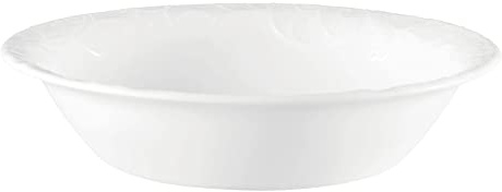 Corelle Vitrelle 4-Pieces 18-Oz Soup/Cereal Bowls, Chip & Crack Resistant Glass Dinnerware Set Bowls, Bella Faenza