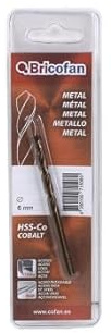 BL 1 PZ Bricchetto HSSCO DIN338 BRICOFAN 4,5 mm