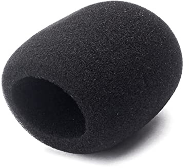 ibasenice Sombrero De Micrófono Protector De Tapa De Micrófono Filtro De Antiviento Para Grabación De Voz Escenario De Estudio De Sonido