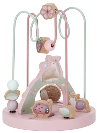 Little Dutch 7348 FSC Holz Aktivitätsspirale Motorikschleife - Fairy Garden