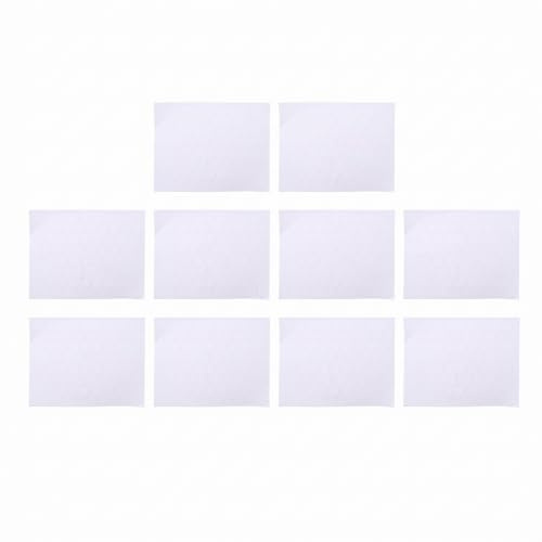 10 Sheets Cell Phone Grip Tape Stickers, Hex Textured Stickers Anti Slip Phone Case Hexagon Decal Sticker for Keyboards, Game Machines