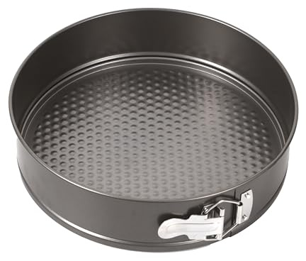 KAMBERG - Moule à manqué à charnière Ø28x6,5 cm, Moule à Gâteau, en Acier Carbone Antidhésif sans PFAS