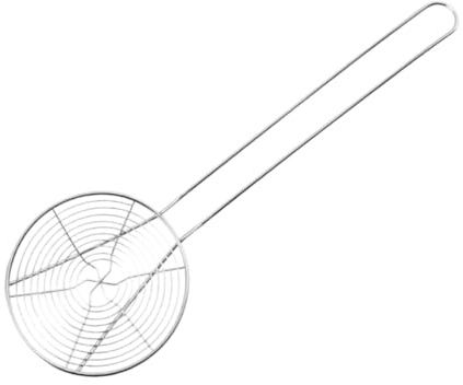Fenteer Passoire araignée écumoire louche passoire de Cuisson louche en Acier Inoxydable pour Chips de Pommes de Terre
