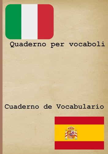 Quaderno per vocaboli / Cuaderno de Vocabulario