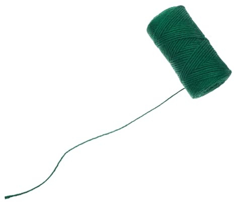 POPETPOP Hilo De Yute Natural Resistente para Jardín Manualidades DIY Cordel De Algodón para Decoración De Exteriores y Proyectos Creativos