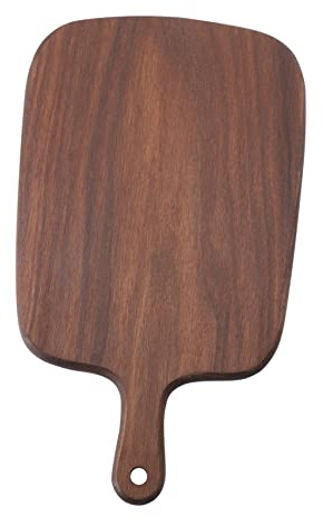 VINTORKY Walnut Breadboard Wooden Serving Plate for Steak Pizzas Snacks Kitchen Dining Table Decor Multi-function Food Tray