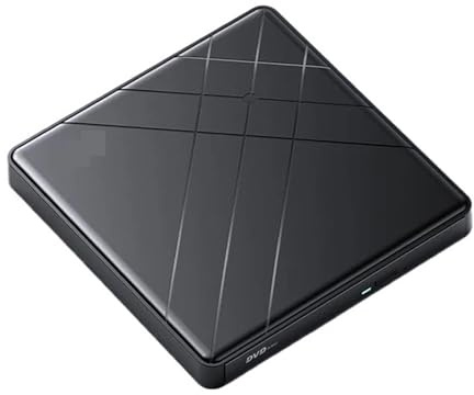 YFDGD Portable 5 CD R/RW ROM DVD RAM DL Lecteur De Disque Graveur Enregistreur Lecteur Optique Externe Boîtier for Ordinateur Portable Compact Facile à Utiliser(A Blu-Ray 100G)