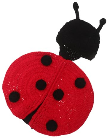 LRXIYODE Newborn Beetle Crochet Knit Costume for Boys Photography Outfit with Bright Colors and Easy Dressing Design Creative Photoshoot Prop for Newborn Photography Sessions
