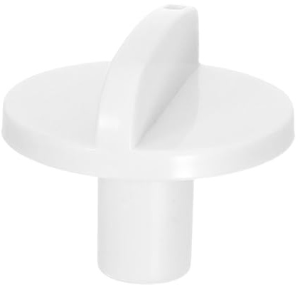 HINTRMENT Temperature Control Knob Replacement Freezer Switch Replacement Plastic Quiet Operation User-friendly Knob White for Kitchen Appliance Fridge Repair