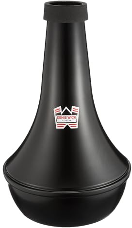 DENIS WICK Euphonium-Dämpfer zum Üben, sehr leise, aus Aluminium (5512)