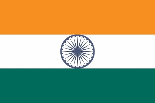U24 Drapeau du l'Inde 150 x 250 cm