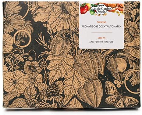 Aromatiska cocktailtomater – fröpresentset med 4 läckra, söta körsbärstomatsorter