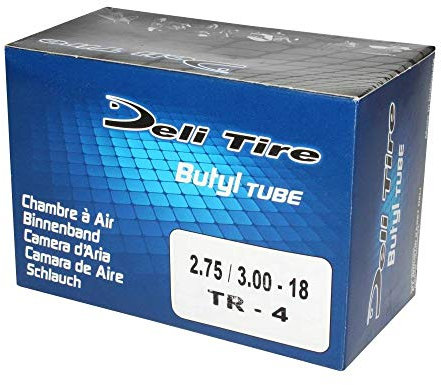 DELI (Motorisé) Fahrradschlauch 18 Zoll (275/18-300/18-80/90/18 – 90/18 – 90/18)