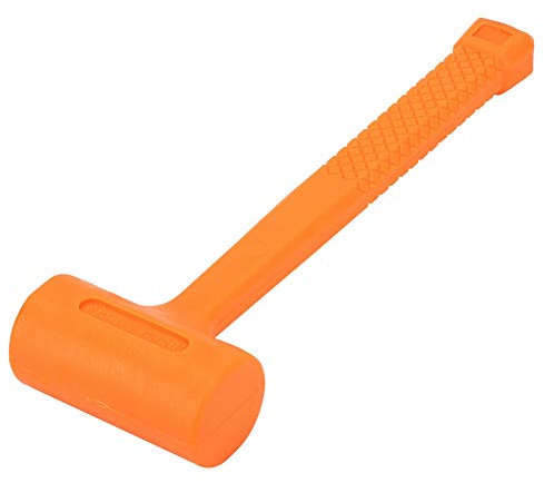 0.5 lb / 1 lb PVC Rubber Mallet, Soft Face Dead Blow Rubber Mallet, Installation Tool (0.5 lb)