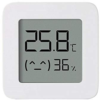 Xiaomi Monitor Temperatura y Humedad 2 - Sensor de Alta precisión, batería de Larga duración, Blanco (Versión ES + 3 años de garantía)