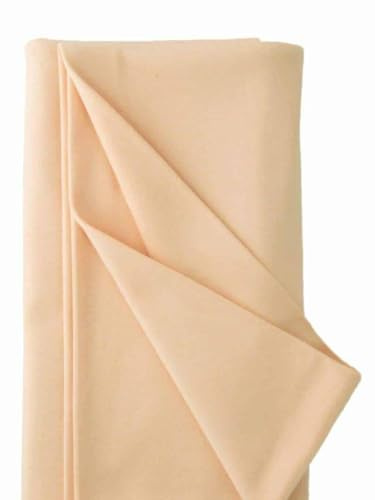De Witte Engel Puppe Jersey hautfarben Stoff DIY Gesicht und Körper Puppenherstellung 25 * 80 cm (Lachs 102)