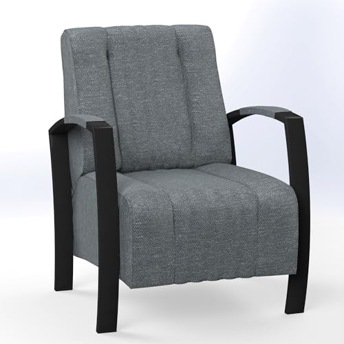 Polsetti - Admire - Ohrensessel - Armlehnstuhl - Gepolstert Sessel Wohnzimmer - Relaxsessel - Loungesessel - Esszimmerstühle - Fernsehsessel - Lesesessel Bequem - Bodensessel - Esstisch Stühle