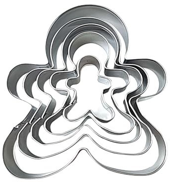 Ausstechformen Set,Weihnachten Ausstecher Keksausstecher Edelstahl Ausstecher Rund Herz Stern Blüten Ausstechform Plätzchenausstecher für Keks Fondant Plätzchen (A)