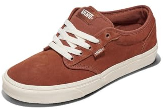 Vans Men's Atwood Low-Top Shoe, Suede Basics Tortoise Shell, 10.5