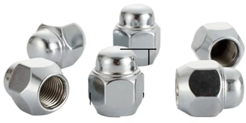 Radschrauben Radbolzen,Radscheibenbolzen M12x1.25 Radmuttern Radschrauben Passend for 28365FE001 28171AJ000(Nuts 5pcs)