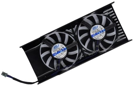 LFGOZSD Ventilateur de Carte Graphique XY-D05510S 4800 TR/Min pour MSI GTX 1650 Profile 4000 pour 1050Ti 1050 LP(MSI 1050 Fan)