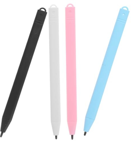 LIGIGWASH 4Pcs LCD Writing Tablet Stylus Pen Set Compatible Replacement for Digital Drawing Pads and Electronic Writing Boards High Precision Comfortable Grip for Adults