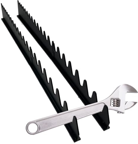 Rrlihjgu Organizador Magnético de Llaves,Organizador Magnético de Herramientas Portallaves | Colgador Ahorrador de Espacio para Pared Interior Manitas Mecánicos Talleres Industriales Tiendas Garajes