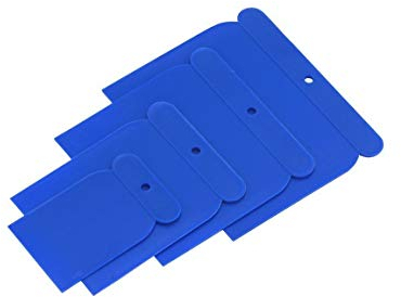 LUX 577255 di Giappone Spatola in plastica, dimensioni 50 mm, 75 mm, 100 mm, 120 mm BASIC