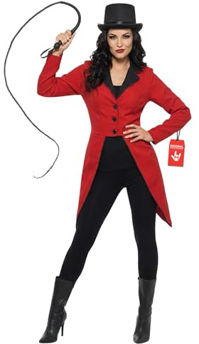 Fun Shack Disfraz Domadora Mujer, Chaqueta Presentadora Circo, Traje Circo Mujer, Disfraz Carnaval y Halloween