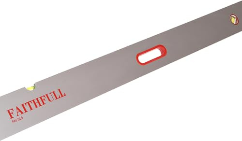 Faithfull SL8 Screeding Level 2400mm/8ft 3 Vial and Grips
