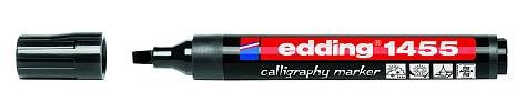 Fasermaler Kalligrafie-Marker creativ 1455 schwarz 1-5mm 10er-Pack