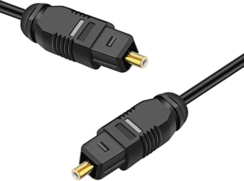 TNP Optisches Kabel/Toslink Kabel, Digital-Audiokabel, 3,5m - Optisches Digitalkabel, Toslink auf Toslink, SPDIF-Lichtleiterkabel zur Verbindung von Soundbar, Stereoanlage, Heimkino, Xbox One & PS4