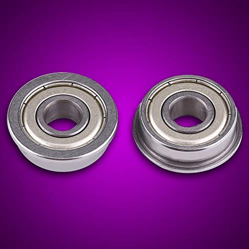 Cuscinetti flangiati, confezione 10 set F608ZZ cuscinetti a sfere a doppia flangia schermati 8 × 22 × 7 mm / 0,31 × 0,86 × 0,27 pollici