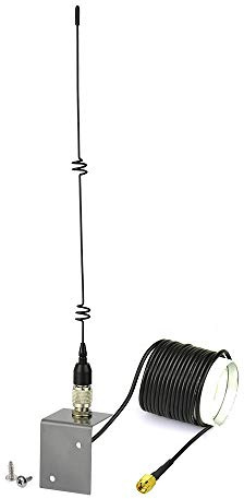Superbat 4G LTE Outdoor Antenne 5dBi 698–2700MHz TNC/SMA, 3m RG174-Kabel | Omni-Wandantenne mit L-Halter; TNC-Stecker + TNC-Buchse-auf-SMA-Kabel | Für Router, Gateway, Modem, Repeater und Trail-Kamera