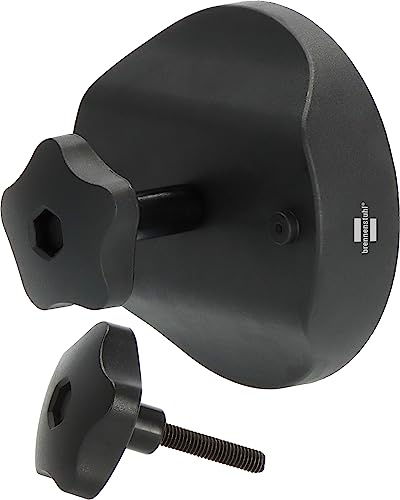Brennenstuhl Universal Magnethalter MH 1 | Anbringung von Strahlern an metallischen Oberflächen, Tragkraft ca. 3kg, Gewinde M6, inkl. 12mm und 30mm Schraube