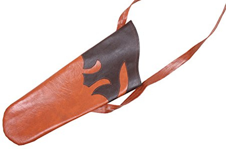 Holzspielerei Carquois à flèches marron pour enfants avec ornement