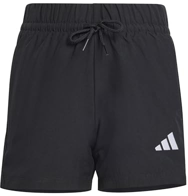 adidas Unisex Kinder Essentials Climacool Shorts, Black/White, 9-10 Years