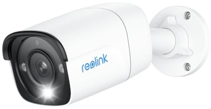 Reolink P344 PoE- Smart 12MP Ultra HD Outdoor PoE Überwachungskamera, Weiß