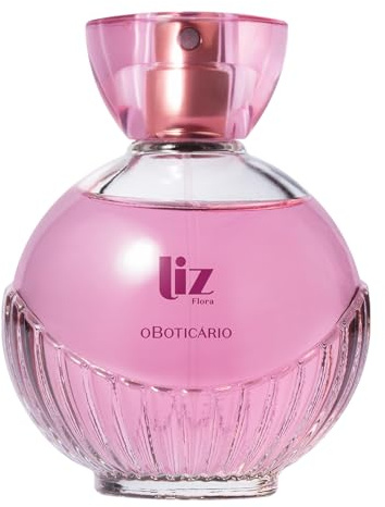 O Boticário | Liz Flora | Eau de Toilette Mujer | Amaderado Floral |100ml | Perfume con Iris Noble, Arándano Rojo, Granada, Limón, Pera, Peonía, Jazmín, Ylang-Ylang, Sándalo y Vainilla | Fórmula Vegana