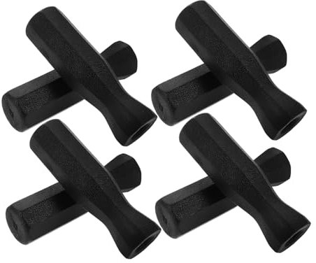 KOMBIUDA 8stücke Kunststoff-tischfußballgriffe rutschfeste Griffe Für Tischfußballtische Praktische Ersatz-Teile Leicht Zu Installieren Für Intensiven Gebrauch Geeignet