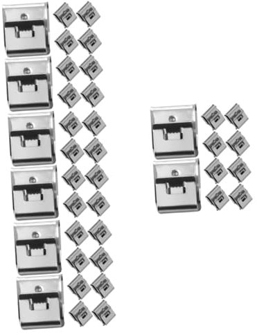 ULTECHNOVO 220piezas Clips De Cable Solar Inoxidable Instalación De Fotovoltaicos Abrazaderas De Cables Resistentes y Estables Para Sistema De Energía Solar