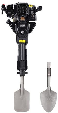 YSFHYAN 1900W Excavator Tree Planting Shovel,Handheld Garden Tree Digger,Portable Excavator,Planting Shovel Machine,Equipped with Two Shovels,for Digging Trees and Cutting Roots