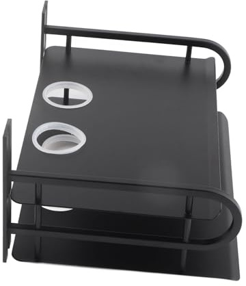 Routerhylla, Dvd -hylla Flytande Vägghylla Router Dvd Kabelbox Hyllan Dubbel Lager Tv -låda Hyllkonsol Hyllan för Hushåll