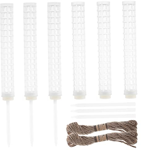 UPKOCH 6pièces Tuteur pour Plantes Grimpantes Monstera Lot Cordes pour Substrat De Choix