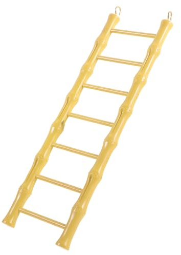 Lurrose Échelle pour Hamster et Perruche Plastique Échelle Suspendue pour Cage Escalier de Grimpe Amusant et Sécurisé pour Oiseaux et Rongeurs