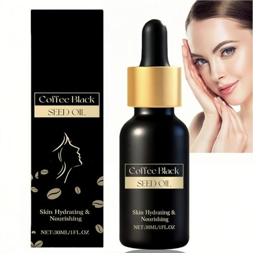 Organic Face Oil With Coffee,Coffee Infused Facial Oil,Deeply Moisturises & Strengthens Skin Barrier,Anti-Ageing Face Oil for Dry Skin,Fast-Absorbing Body Oil,Moisturiser for Women Skin Care