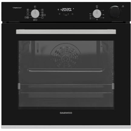 Forno elettrico multifunzione colore nero Daewoo 07HR19M21T con funzione vapore classe A